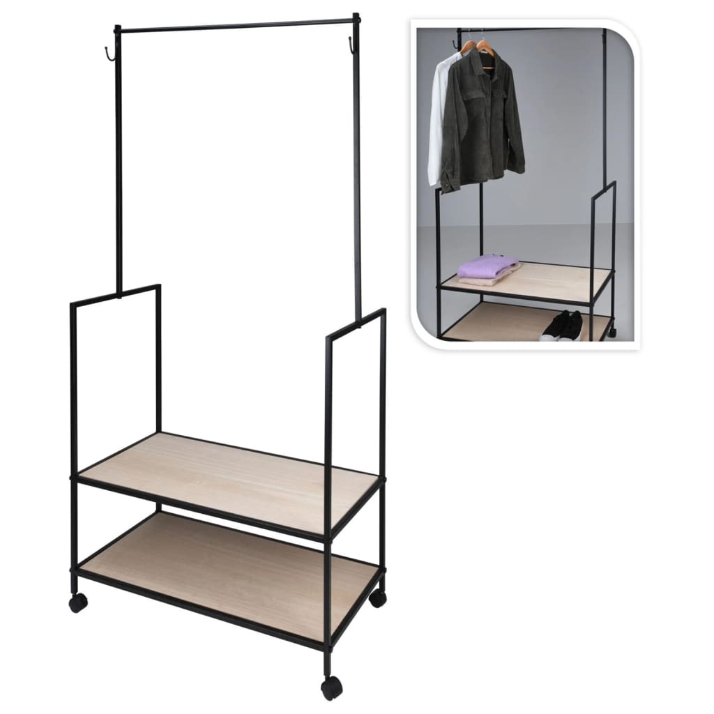 HS -Kollektion Kleidungsständer mit 2 Hooks Metall