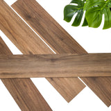 Wallart Wallart planken Holz aus natürlicher Eiche Sattelbraun