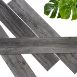 WALLART WALLART PLANKEN WOOD-LOKE SLIDING Wood Oak Ash Gray Gray