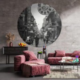 Wallart Wallart Wallow Circle Hong the Old Days 190 cm