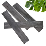 Wallart wallart planken madera de madera lijada roble ceniza gris