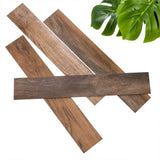 Wallart-Bretter Holz-aus-aus-Sandholz-Eiche braun