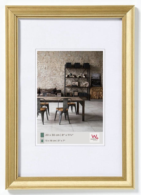 Walther Lounge - Fotorahmen - Fotogröße 20x30 cm - Gold