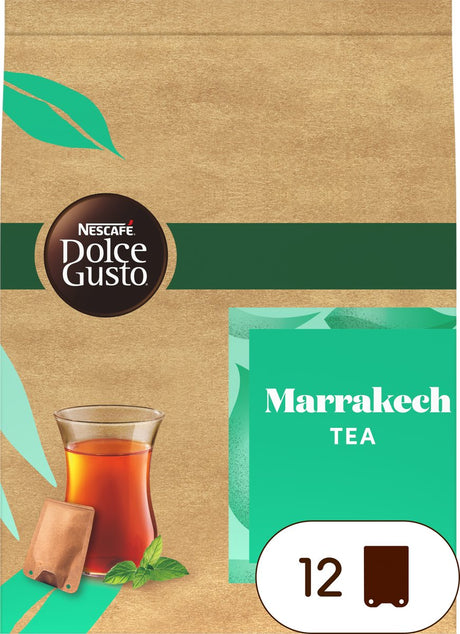 Nescafé Dolce Gusto Neo Beutel Marrakesch-Tee – 5x 12 Beutel für 12 Tassen Tee