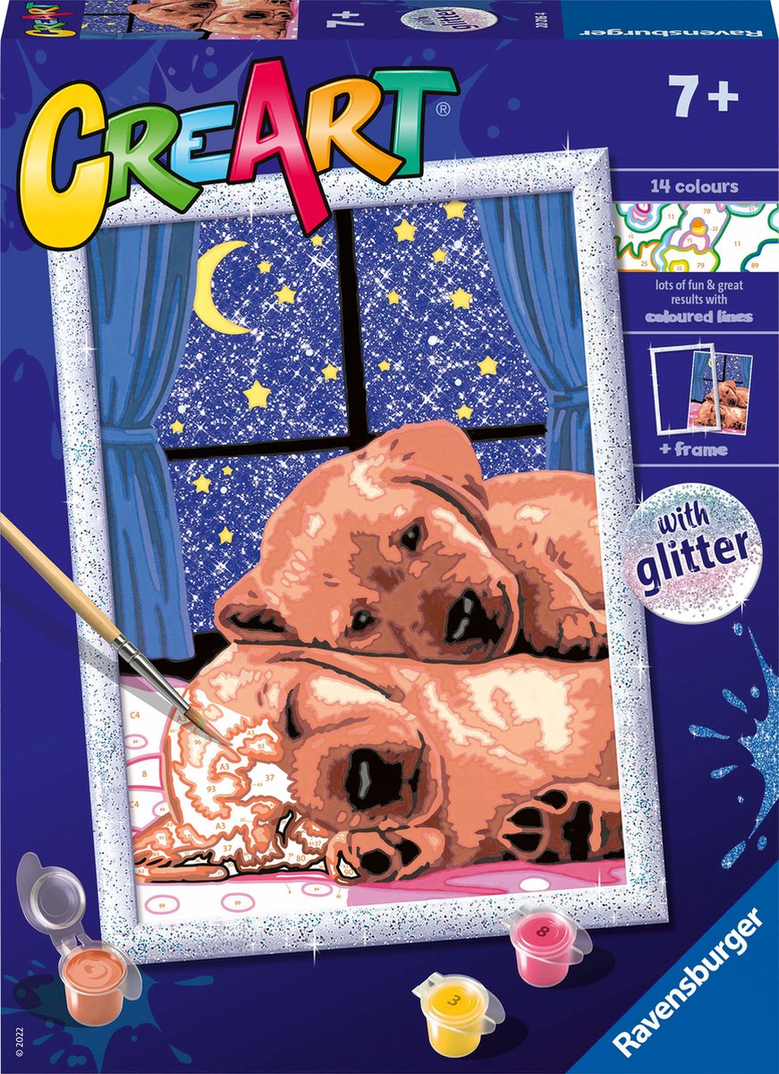 Ravensburger Creart Painting nach Nummer - gut schlafen!