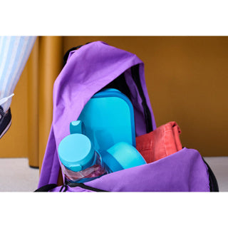 Drinkfles flipdop campus 600 ml sunshine | 2 stuks