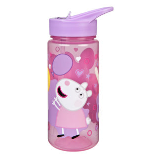 Undercover świnka Peppa-Serie – Wasserflasche – 500 ml – mit Trinkbecher – BPA-frei