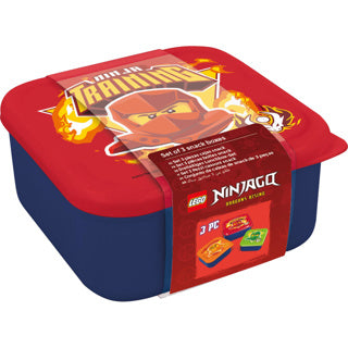 Stor snackbox lego ninjago | 4 stuks