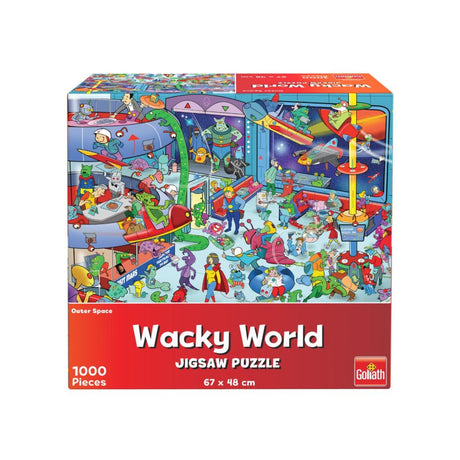 Goliath Wacky World Puzzle Weltraum 1000 Teile