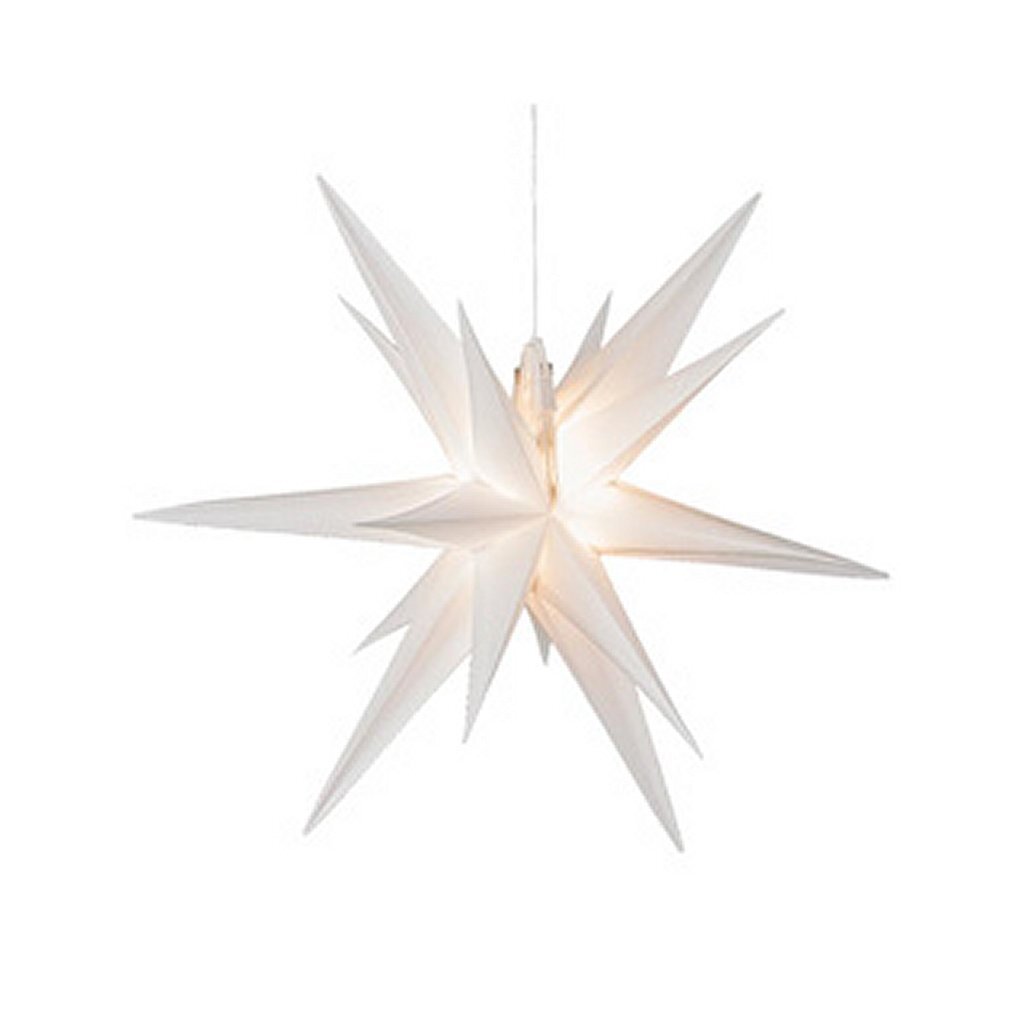 Lumineo Lumineo Christmas Star PVC Estable White 6 Leds dentro de 60 cm