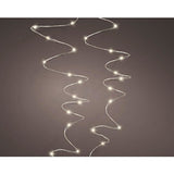 Lumineo Luminoo Micro LED Stringlights Iluminación Hilo plateado 24M 480 LED EXTERIOR CALIENTE TALMENTE