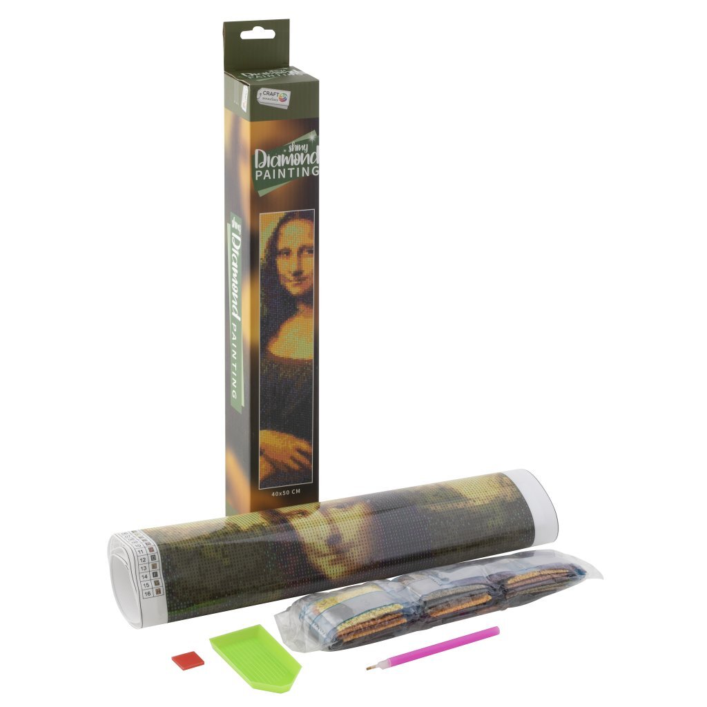 Craft Sensations Diamantgemälde Mona Lisa 40x50 cm