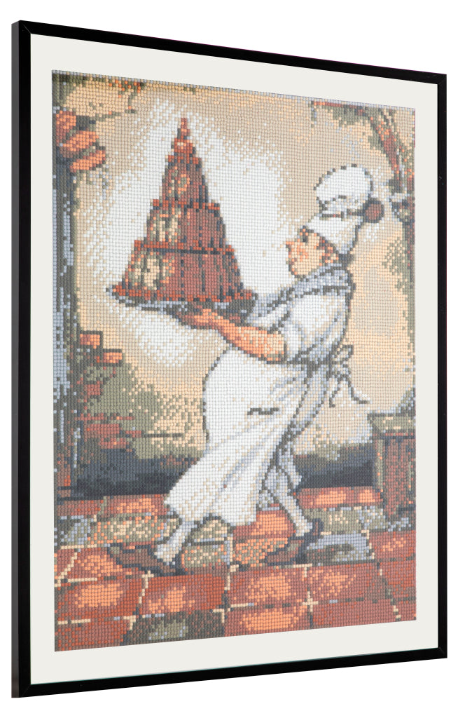 Grafix diamond painting anton pieck bakker 40x50cm