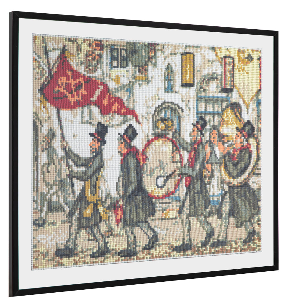 Grafix Diamond Painting Anton Pieck Fanfare 40x50cm