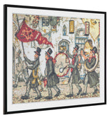 Pintura de diamantes Grafix Anton Pieck Fanfare 40x50cm