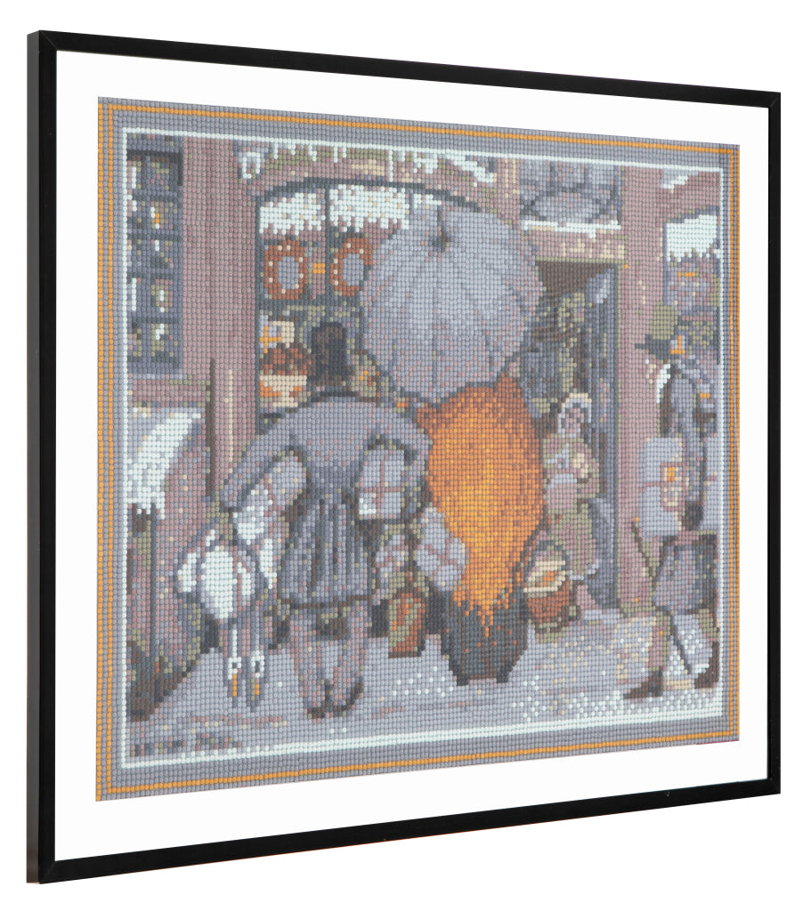 Pintura de diamantes Grafix Anton Pieck Shop 40x50cm