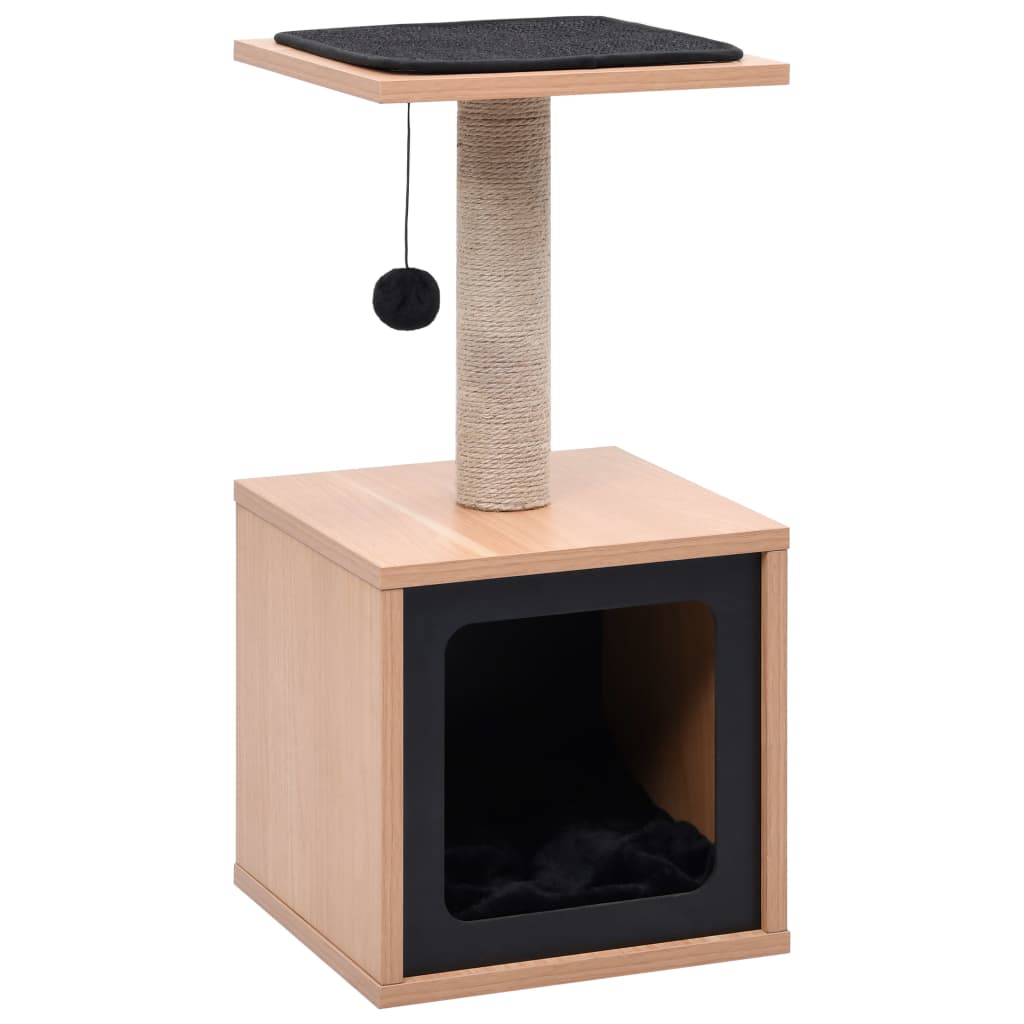 Vidaxl -Katzenkratzerpfosten mit Sisal Krabmat 62 cm