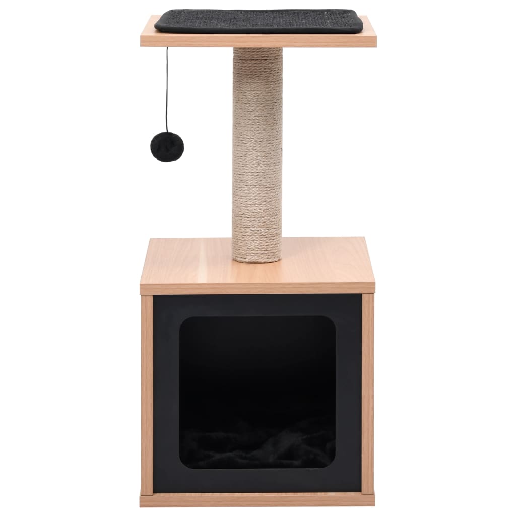 Vidaxl -Katzenkratzerpfosten mit Sisal Krabmat 62 cm