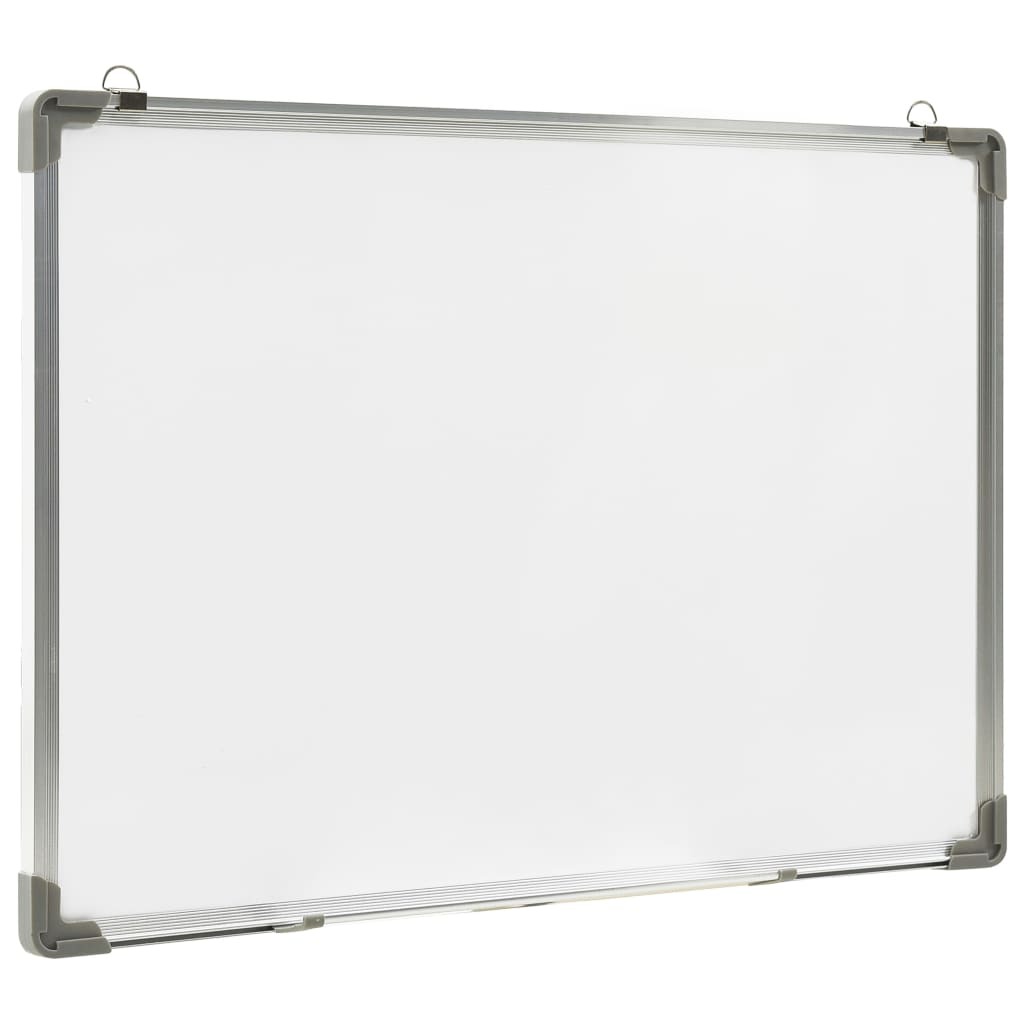 Vidaxl Whiteboard Magnetico 90x60 cm acciaio bianco