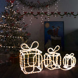 Vidaxl Weihnachtsbeleuchtung für Geschenkboxen im Innen- und Außenbereich 180 LEDs