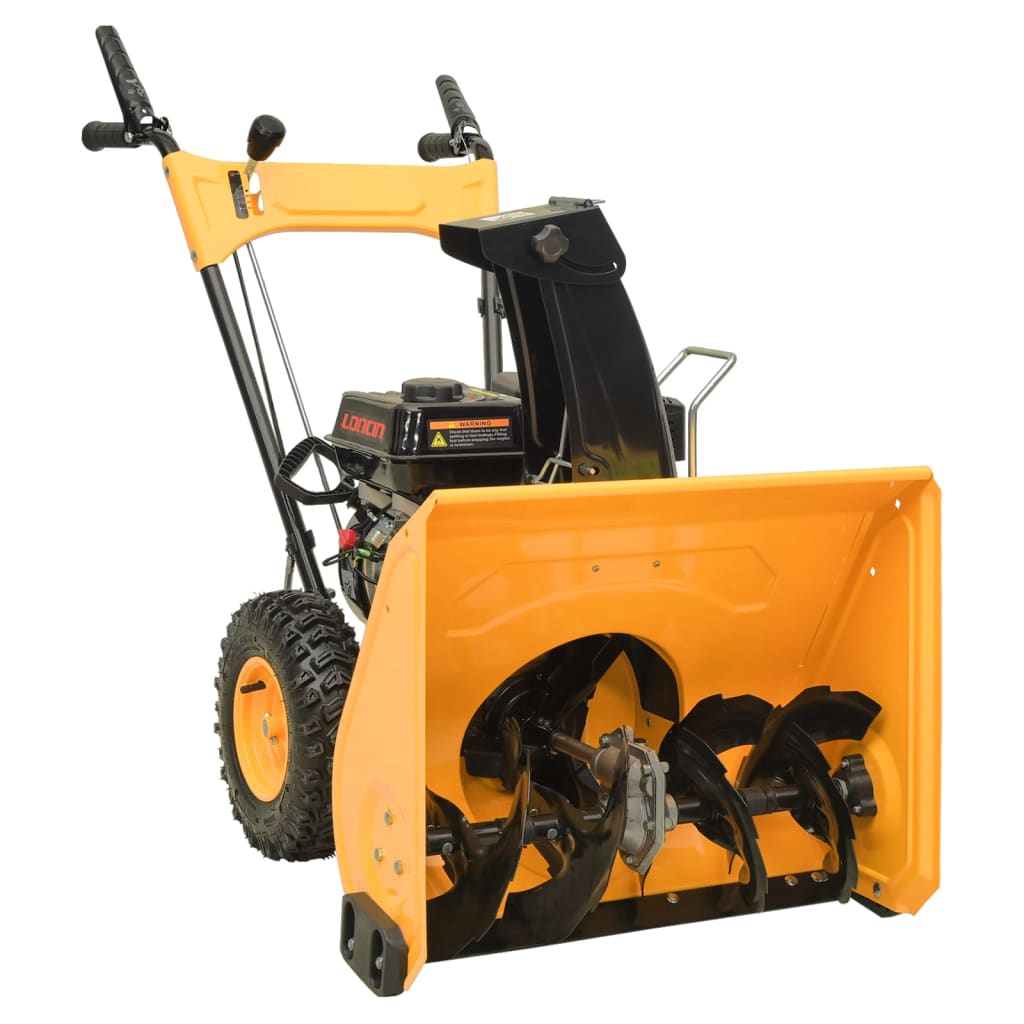 Vidaxl Snow Blower 6,5 ch jaune et noir