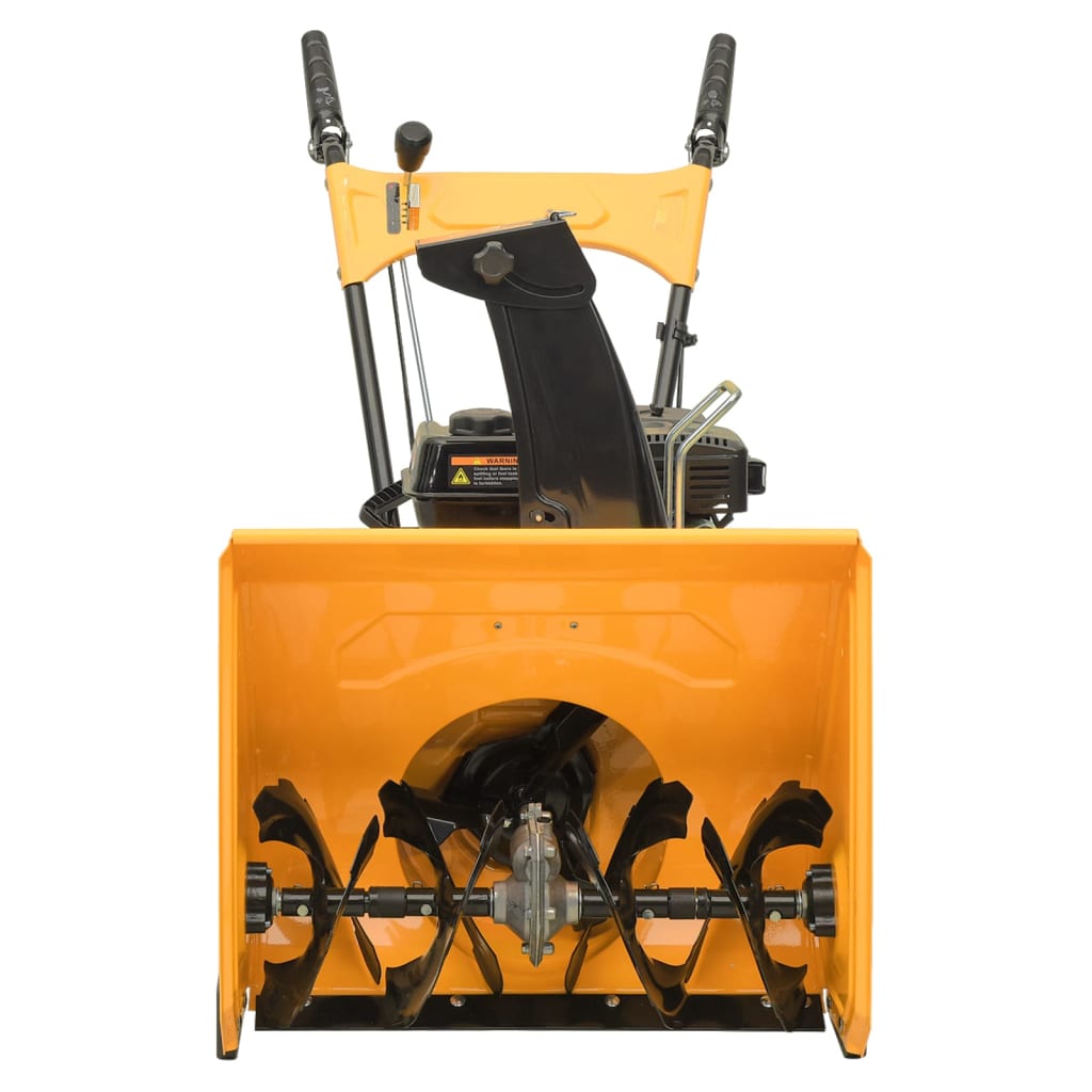 Vidaxl Snow Blower 6,5 HP žlutá a černá