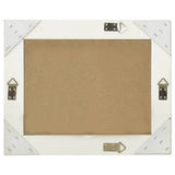 Vidaxl Wandspiegel Barockstil 50x40 cm Weiß