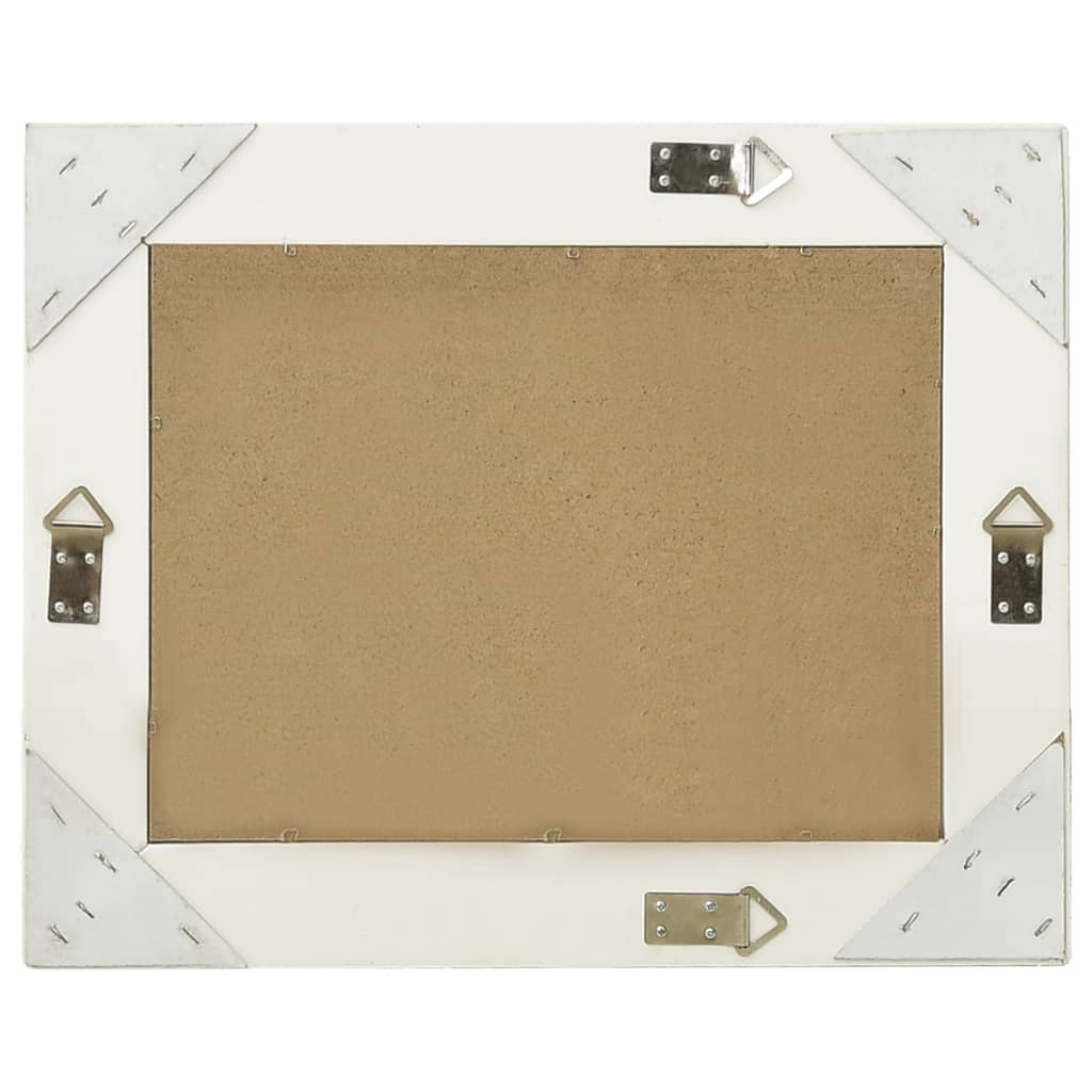 Vidaxl Wall Mirror Baroque Style 50x40 cm hvit