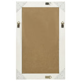 Vidaxl Wandspiegel Barockstil 50x80 cm Weiß
