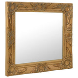 Vidaxl Wall Mirror Barock Style 60x60 cm Guldfärgad