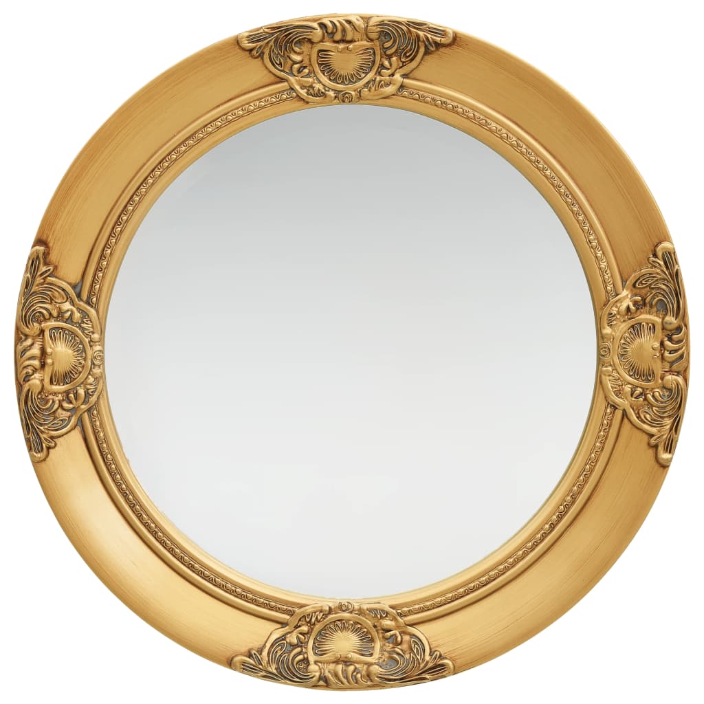 Vidaxl Miroir Miroir Baroque Style 50 cm Gold coloré