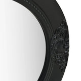 Vidaxl Miroir Miroir Baroque Style 50 cm noir