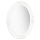 Vidaxl Wall Mirror Barock Style 50x60 cm vit