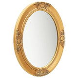 Vidaxl Wall Mirror Baroque Style 50x60 cm zlaté barvy