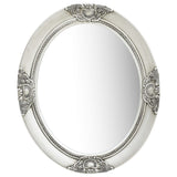 Vidaxl Wall Mirror Baroque Style 50x60 cm stříbrné barvy