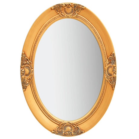 Vidaxl Wandspiegel Barockstil 50x70 cm Goldfarbe