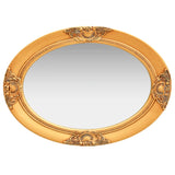 Vidaxl Wall Mirror Barock Style 50x70 cm Guldfärgad