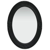 Vidaxl Wall Mirror Barroque Style 50x70 cm Negro