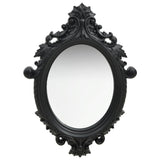 Vidaxl Wall Mirror Castle Style 56x76 cm Negro