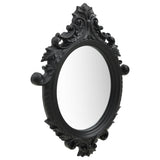 Vidaxl Wall Mirror Castle Style 56x76 cm Negro