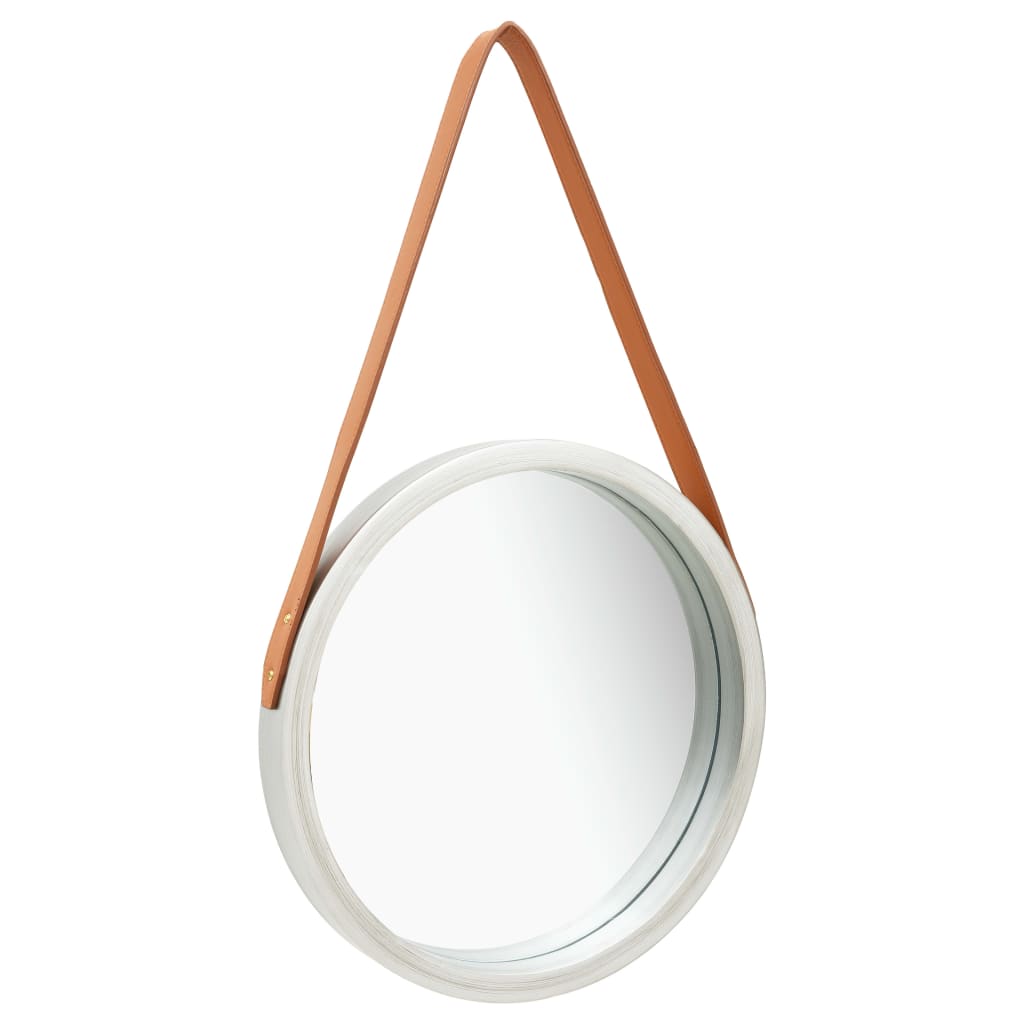 Vidaxl Wall Mirror s pneumatikou 40 cm stříbrné barvy