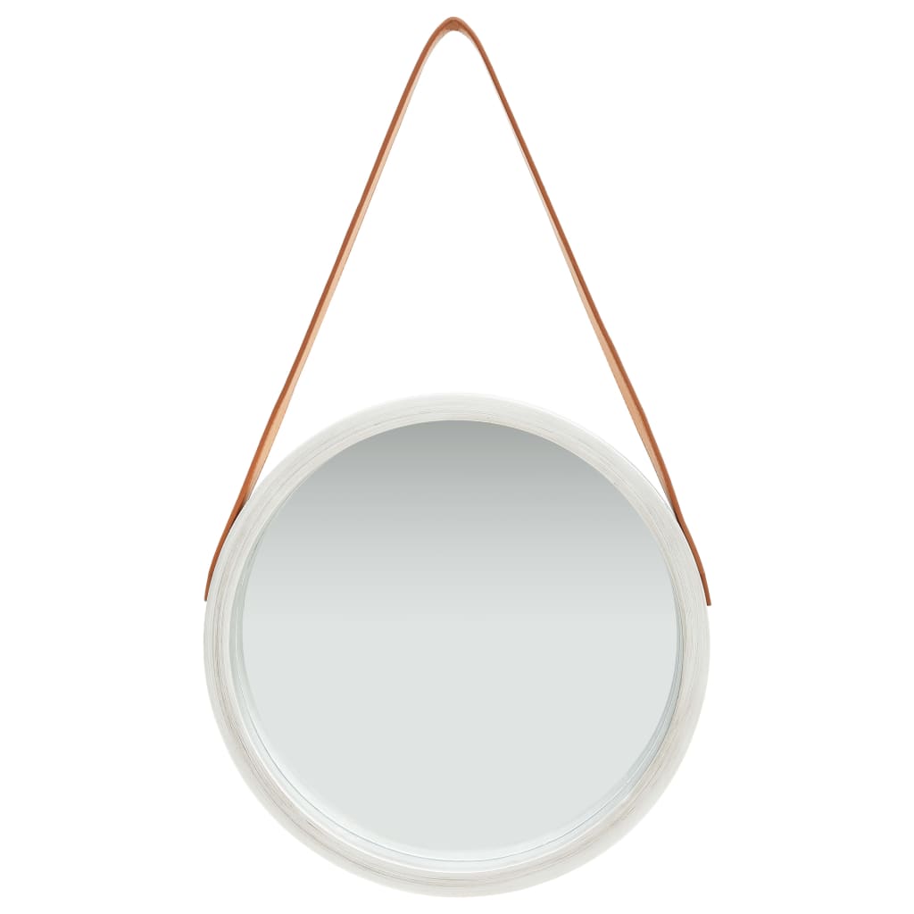 Vidaxl Wall Mirror s pneumatikou 40 cm stříbrné barvy