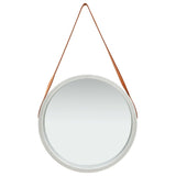 Vidaxl Wall Mirror s pneumatikou 50 cm stříbrné barvy