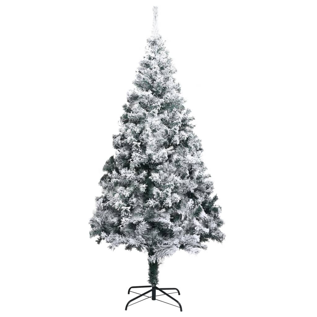 Vidaxx künstlicher Weihnachtsbaum mit Schnee 180 cm grün