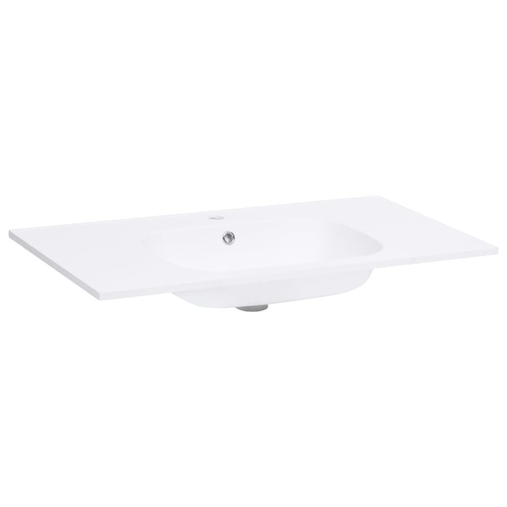 Vidaxl Washbasin Build -in 605x460x105 mm SMC bianco