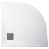 Vidaxl Duschschale 90x90 cm SMC Weiß