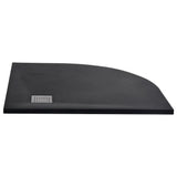 Vidaxl Shower Tray 90x90 cm SMC Black