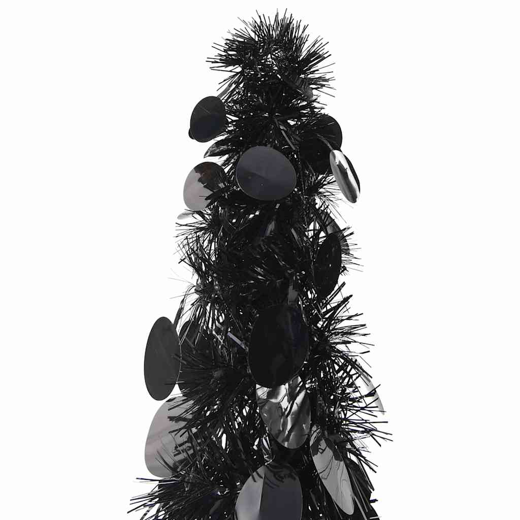 VidaXL künstlicher Weihnachtsbaum Pop-up 120 cm Kappe schwarz