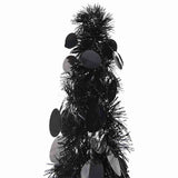 VidaXL künstlicher Weihnachtsbaum Pop-up 120 cm Kappe schwarz