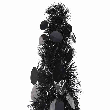 VidaXL künstlicher Weihnachtsbaum Pop-up 120 cm Kappe schwarz